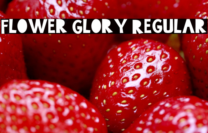 Flower Glory Regular Example 2
