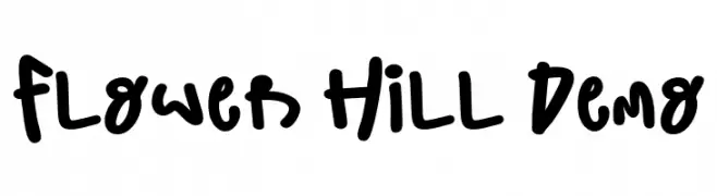 Flower Hill Demo  font caratteri gratis