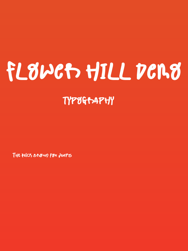 Flower Hill Demo Poster