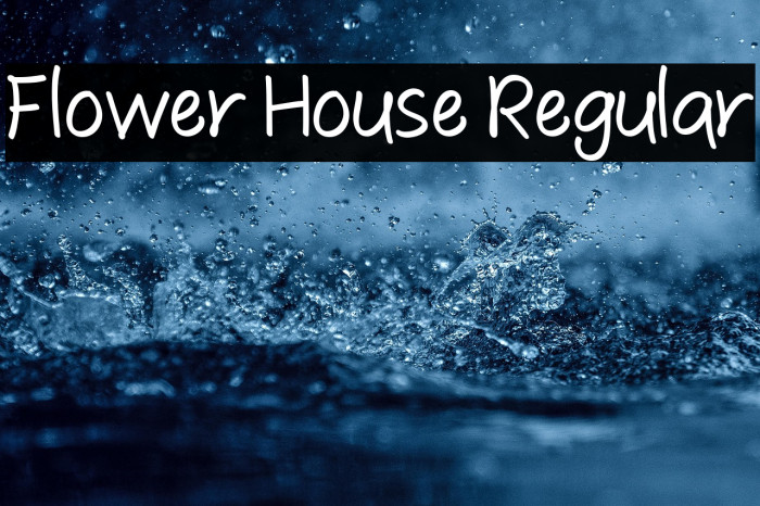 Flower House Regular Example 2