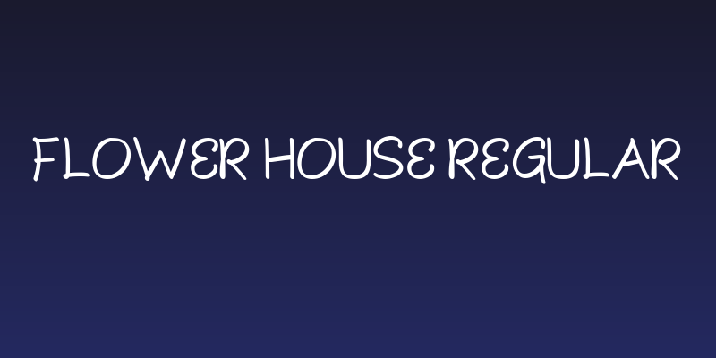 Flower House Regular Social Header