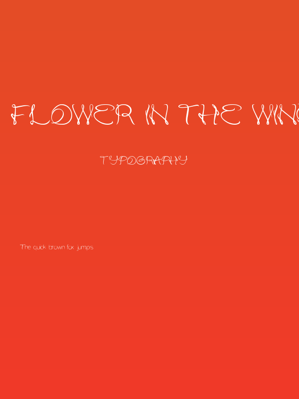 Flower In The Window Poster