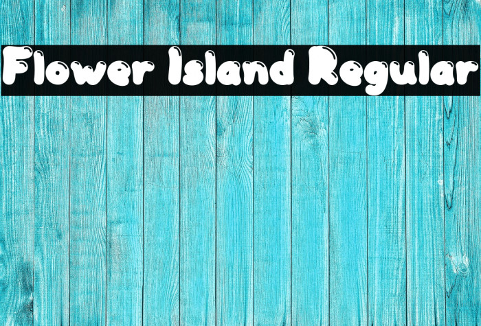 Flower Island Regular Example 2