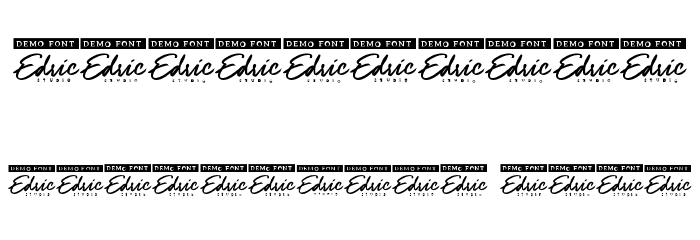 Flower Leaf Demo Font OTHER CHARS