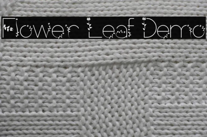Flower Leaf Demo Example 1