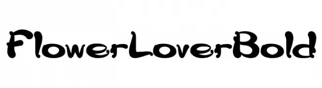 Flower Lover Bold  baixar fontes gratis