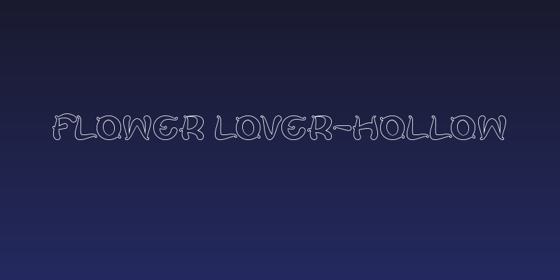Flower Lover-Hollow Social Header