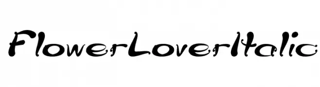 Flower Lover Italic  baixar fontes gratis