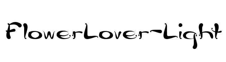 Flower Lover-Light  Descarca Fonturi Gratis