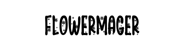 Flower Mager  Fuentes Gratis Descargar