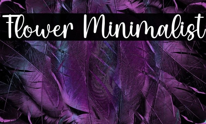 Flower Minimalist Example 3