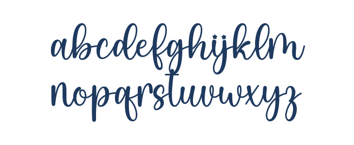 Flower Minimalist Lowercase