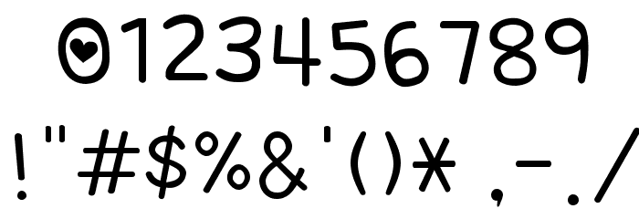 Flower Of Love by BBM PIN 28C72B27 Font OTHER CHARS