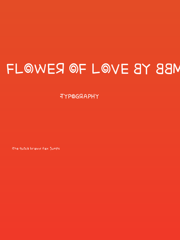 Flower Of Love by BBM PIN 28C72B27 Poster