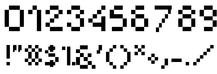 Flower-Pixellowzz Font OTHER CHARS