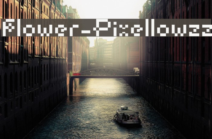 Flower-Pixellowzz Font examples