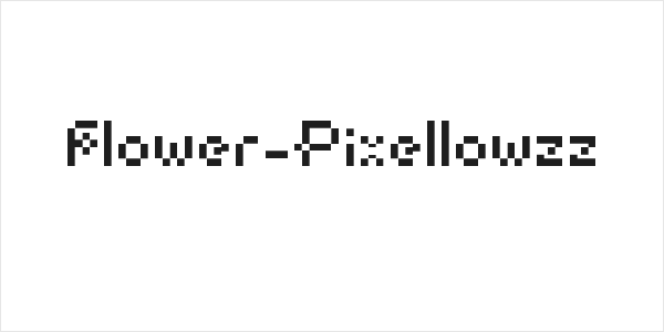 Flower-Pixellowzz Logo