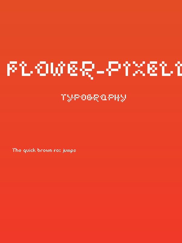 Flower-Pixellowzz Poster