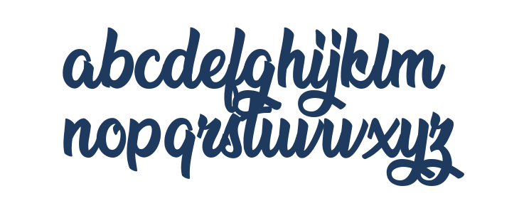 Flower Power Personal Use  Lowercase