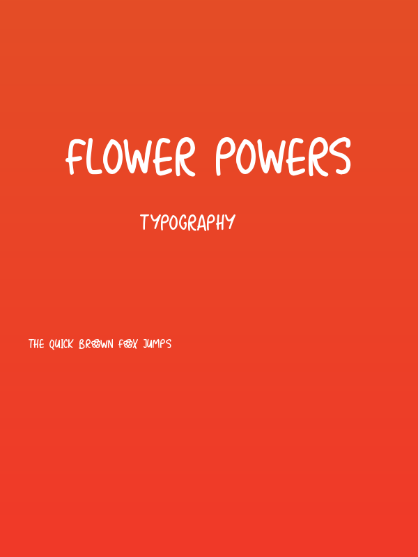Flower Powers Poster