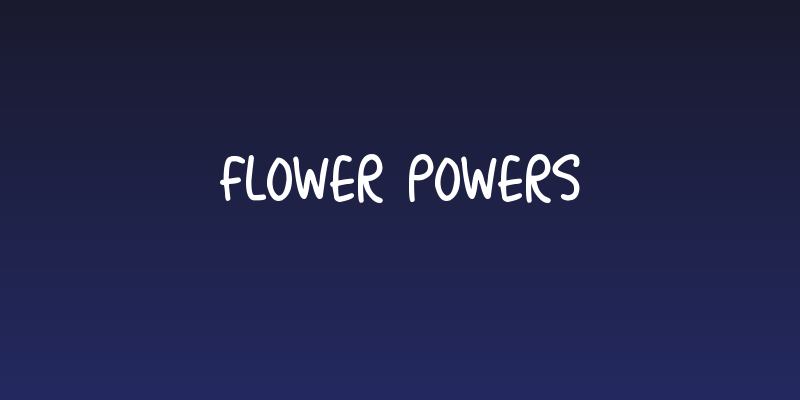 Flower Powers Social Header