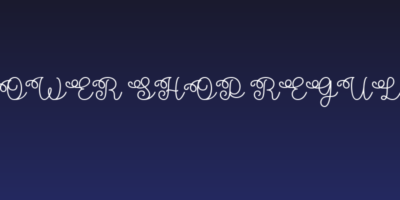 Flower Shop Regular Social Header