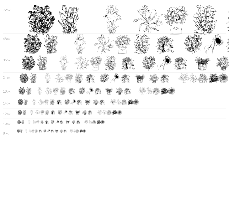 Flower Shower Waterfall