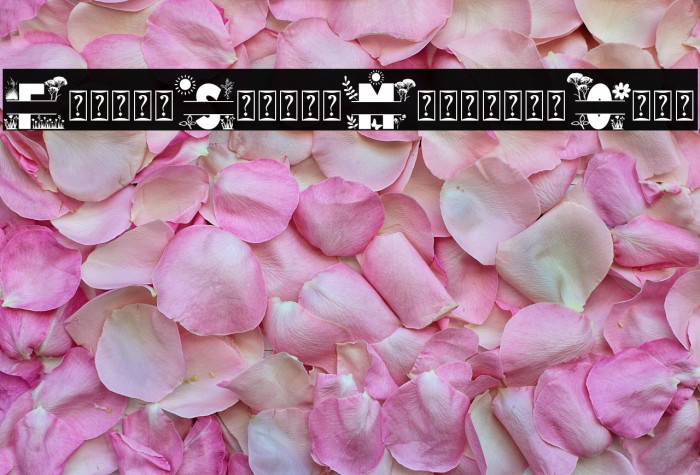 Flower Spring Monogram Only Example 2