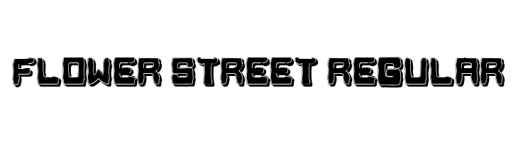 Flower Street Regular  baixar fontes gratis