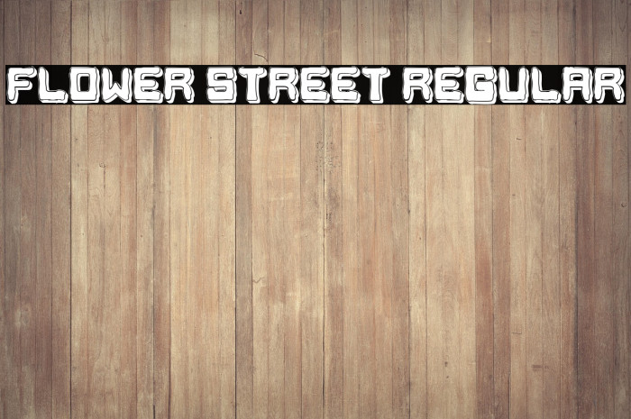 Flower Street Regular Example 1