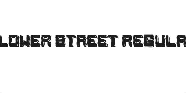 Flower Street Regular Logo
