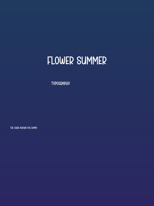 Flower Summer Poster