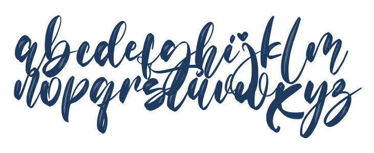 Flower Winter Lowercase