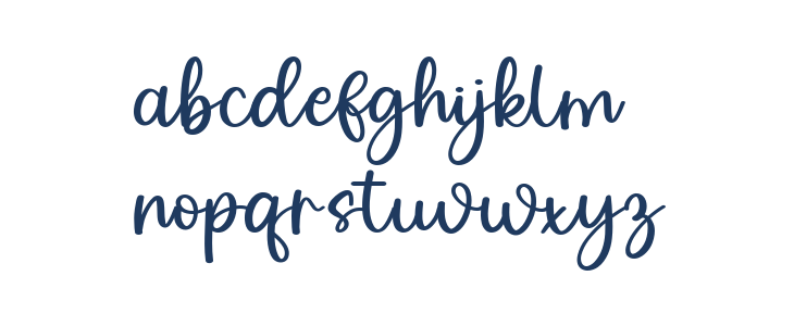 Flower vibes Lowercase