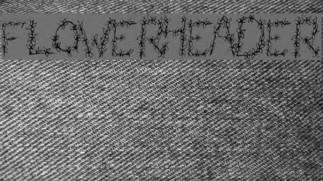 FlowerHeader Font examples