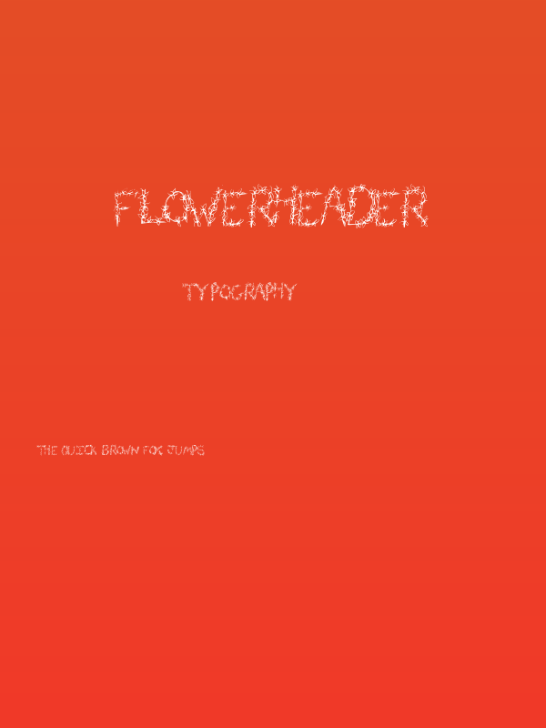 FlowerHeader Poster
