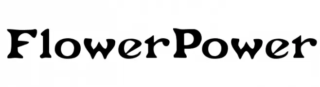 FlowerPower  font caratteri gratis