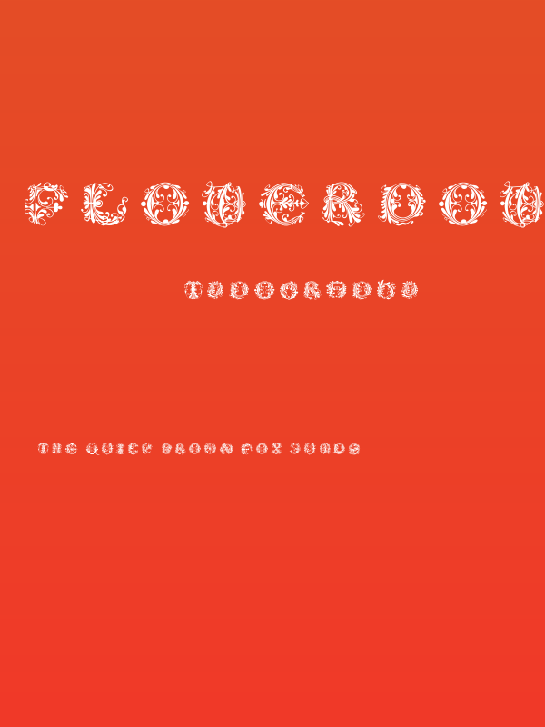 FlowerPowerRound-Medium Poster