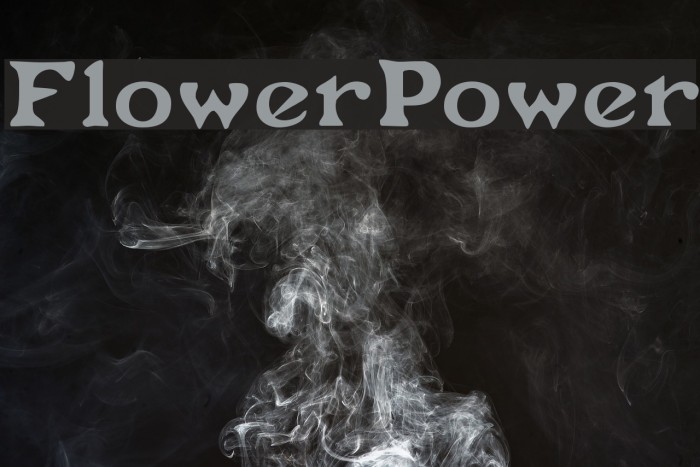 FlowerPower Font examples