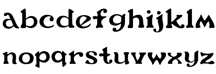 FlowerPower Font LOWERCASE