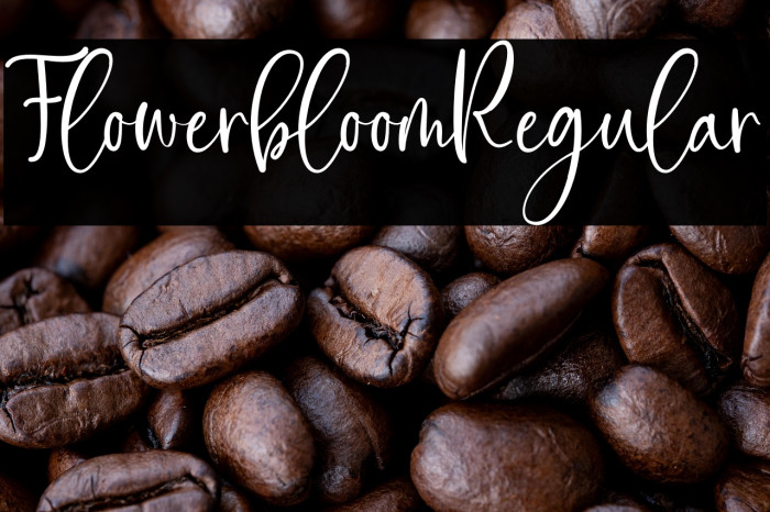 FlowerbloomRegular Example 1