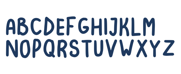 Flowerbust Regular Uppercase