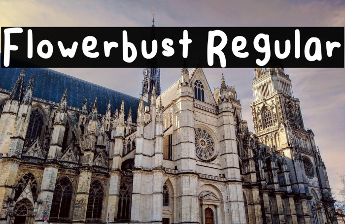 Flowerbust Regular Example 1