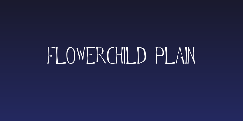 Flowerchild Plain Social Header