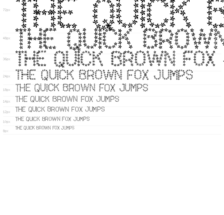 Flowered St Waterfall