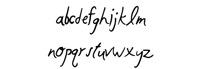 FloweringBuds Font LOWERCASE