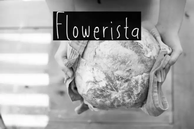 Flowerista Font examples