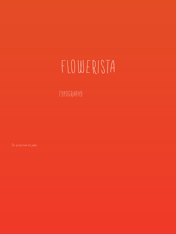 Flowerista Poster