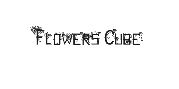 Flowers Cube Logo