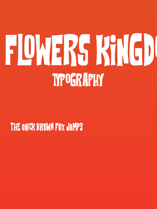 Flowers Kingdom Poster